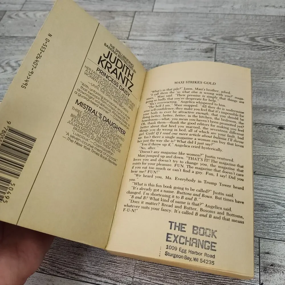 I'll Take Manhattan by‎ Judith Krantz 1987 Bantam 1st Printing Edition Paperback